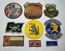 Lot of 9 OIF Desert Storm Patches Iraqi Special Forces CAG ODA SEAL Theater Made picture