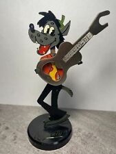 Vintage Figurine Wolf with Guitar Just You Wait Bottle Opener USSR. 2 picture