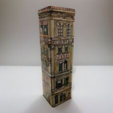 Lovely Vintage 1980 Italy Imported Dry Spaghetti Pasta Storage Tin Box Canister picture