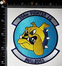 USAF 354th Fighter Squadron Bulldogs Patch picture