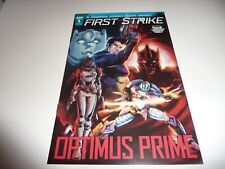 IDW FIRST STRIKE OPTIMUS PRIME #1 IDW 2017 Local Comic Shop Day LCSD Variant NM- picture