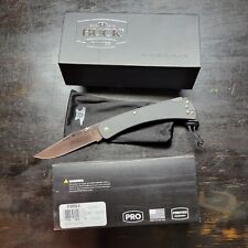 Buck Knives USA 2021 110 Slim Pro Black G-10 BOS S30V Folding Hunter Knife picture