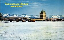 Anchorage, Alaska International Airport Postcard J307 picture