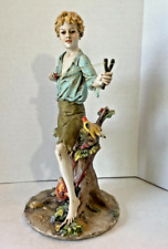 Luigi Giorgio Benacchio, Capodimonte Triade Figurine of  Boy With Slingshot picture