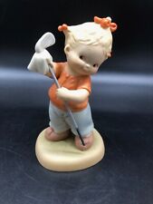 Vintage Memories of Yesterday Collector's Figurine Little Girl With Golf Club picture