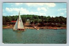 Greentown PA-Pennsylvania, White Beauty View Resort, Lake, Vintage Postcard picture