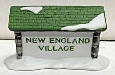 Dept 56 New England Village Sign 5.5 Inches picture