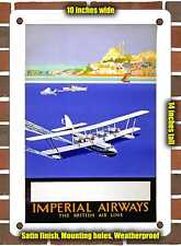 METAL SIGN - 1933 Imperial Airways the British Air Line - 10x14 Inches picture