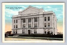 Sapulpa OK-Oklahoma, Creek County Courthouse, Antique, Vintage Postcard picture