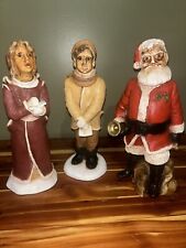 Vintage 1988 Christmas Carolers & Santa Universal Statuary Corp. 12.5