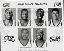 1997 Press Photo Philadelphia 76ers Basketball Player Headshots - srs02010 picture