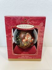 Vintage Hallmark Keepsake Ornament-Jolly Visitor-Christmas 2001-New with Box picture