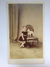 Early CDV Boy in Dress Sheep Lamb Toy  Nice Fashion by Henshall Hanley picture