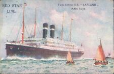 RED STAR LINE SS Lapland 1927 PC picture