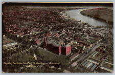 Washington, D.C - Aerial View of Washington Monument - Vintage Postcard picture