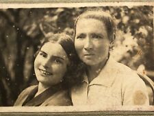 1920s Nostalgic picture Early Soviets Two Young Women Golden Tooth Old Photo picture