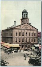 Postcard - Faneuil Hall - Boston, Massachusetts picture
