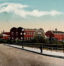 Entrance To The Navy Yard Postcard Portsmouth New Hampshire c1910s DWS5C picture
