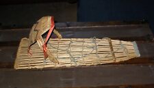 Rare Vintage PAIUTE Indian Child Carrier Basket-Hand Made from Willow-California picture