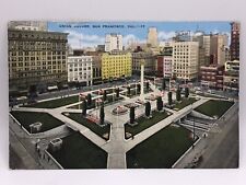 Postcard Union Square San Francisco California Posted 1944 picture