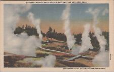 Norris Geyser Basin Yellowstone National Park Postcard picture