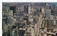 Postcard IL c1960s Greetings from Chicago Illinois Skyline Michigan Avenue VTG picture