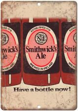 Smithwick's Ale Ireland Vintage Beer Ad Reproduction Metal Sign E278 picture