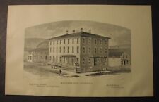 1883 print - MANSFIELD SCHOOL for Soldiers' Orphans - Pennsylvania - Tioga Co. picture