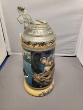 VTG 1998 Budweiser Stein Animals Of The 7 Continents Series Australia 2 Out Of 7 picture