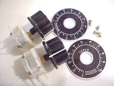 Pair of dual 20/20pf variable capacitors for radio projects picture