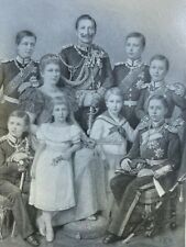 1898 Vintage Magazine Illustration German Royal Family picture