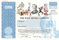 Walt Disney Co. - dated 1995 Specimen Stock Certificate - Very Rare as a SPECIME picture