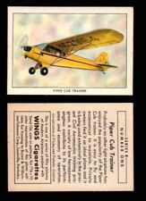 1941 Modern American Airplanes Series B Vintage Trading Cards Pick Singles #1-50 picture