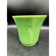 Planter Vintage Green Ceramic MCM picture