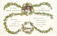 Postcard Juliana of the Netherlands on Her First Birthday April 30th 1910 picture