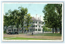 c1910s Antique Car, Red Lion Inn, Stockbridge Massachusetts MA Phostint Postcard picture