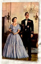 The Royal Couple, Her Majesty Queen Elizabeth & her Husband 1953 Canada Postmark picture