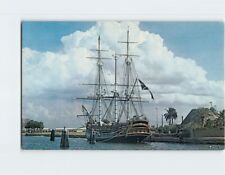 Postcard MGMs famous replica of H.M.S., St. Petersburg Vinoy Basin, Florida picture