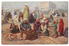 Egypt c1908 Arab men, vendors, marketplace picture