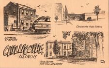 vintage postcard-Chillicothe Illinois scenic post card unposted picture