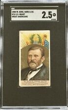 1888 N76 W Duke Sons & Co Great Americans - U.S. Grant SGC 2.5 Good+ picture