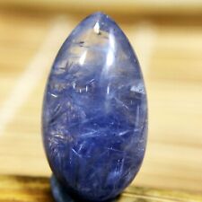 4.5Ct Very Rare NATURAL Beautiful Blue Dumortierite Quartz Crystal Pendant picture