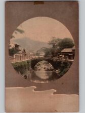c1905 Amidabashi Stone Bridge Nagasaki Japan Antique Postcard picture