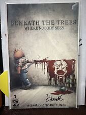 Beneath the Trees Where Nobody Sees #1 NM Sinister Homage, LTD 500 Signed W/ COA picture