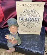 Vintage Authentic Blarney Stone Sitting On Finnians Hands Shelf Sitter Dublin picture