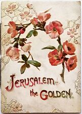 Antique Jerusalem The Golden John M. Neale Raphael Tuck & Sons Small Book picture