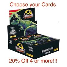 Panini Jurassic Park World 30th Anniversary Celebration Cards - Choose you Cards picture