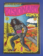 AUTHENTIC VISIONARY COMIX UNDERGROUND COMIC BOOK ~ 1976 ~ VF picture