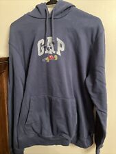 Mickey Mouse Gap Hoodie Blue Adult Size Medium picture