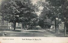 North Washington Street, Muncy, Pennsylvania PA - 1907 Vintage Postcard picture